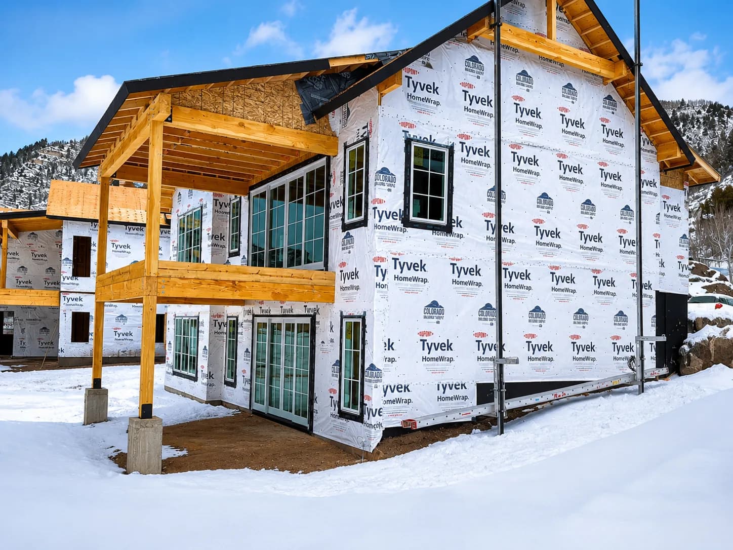 House Wrap & Timber Porch