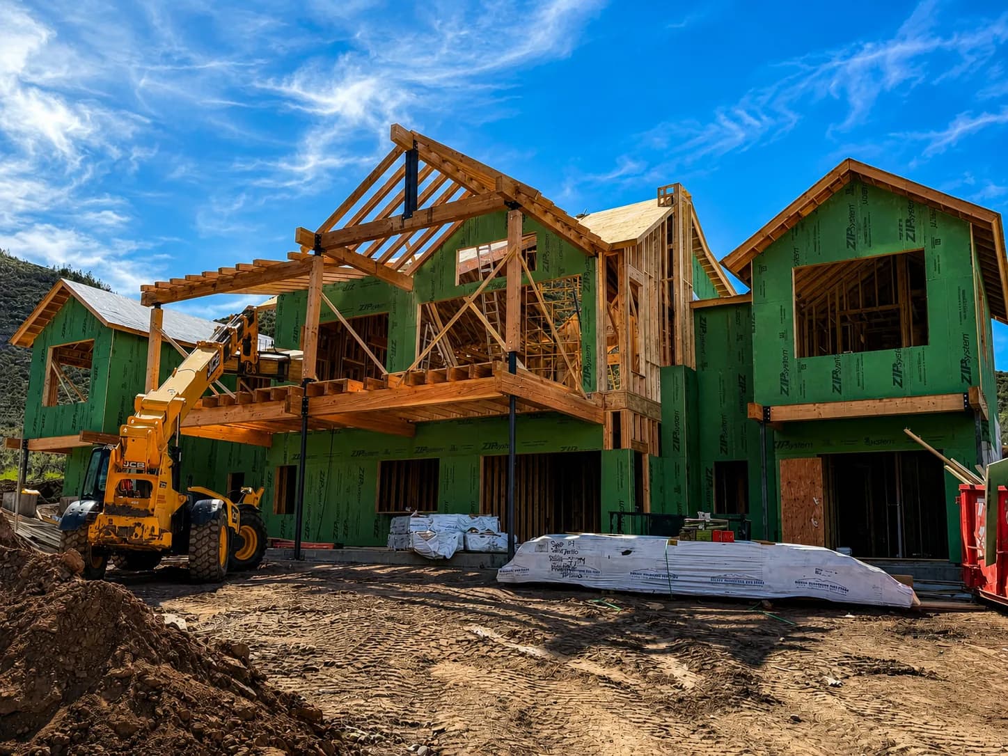 Timber Frame Raising